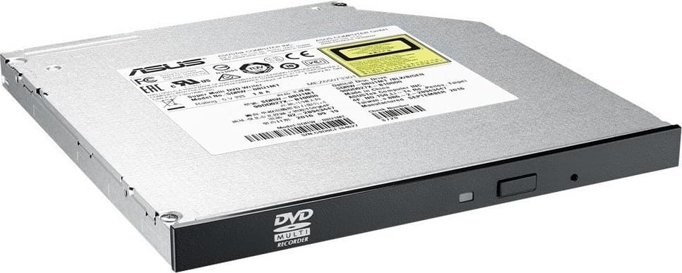 Asus SDRW-08U1MT Εσωτερικός Οδηγός Εγγραφής/Ανάγνωσης DVD/CD για Laptop Μαύρο 3