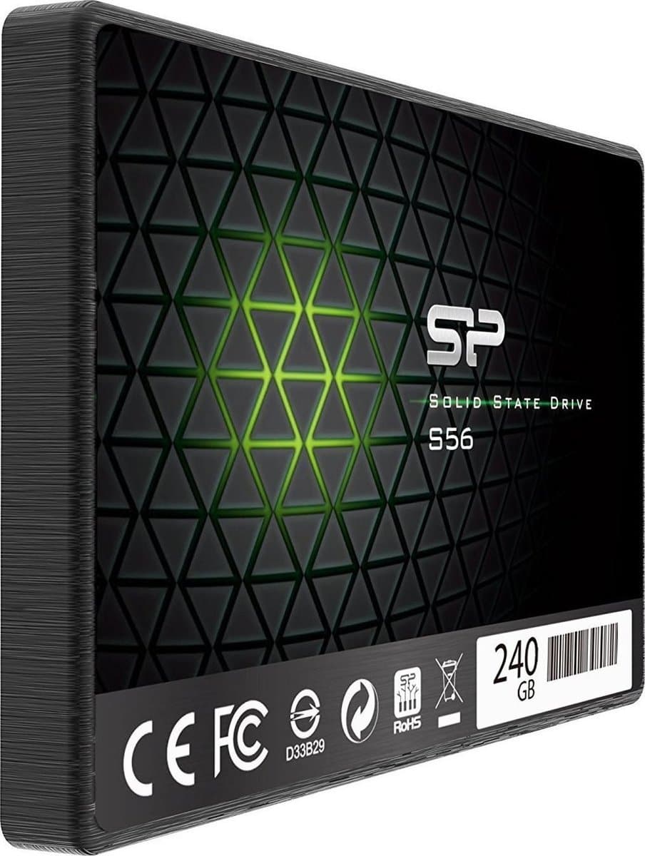 Silicon Power Slim S56 SSD 240GB τύπου 2.5'' με σύνδεση SATA III SP240GBSS3S56B25 2