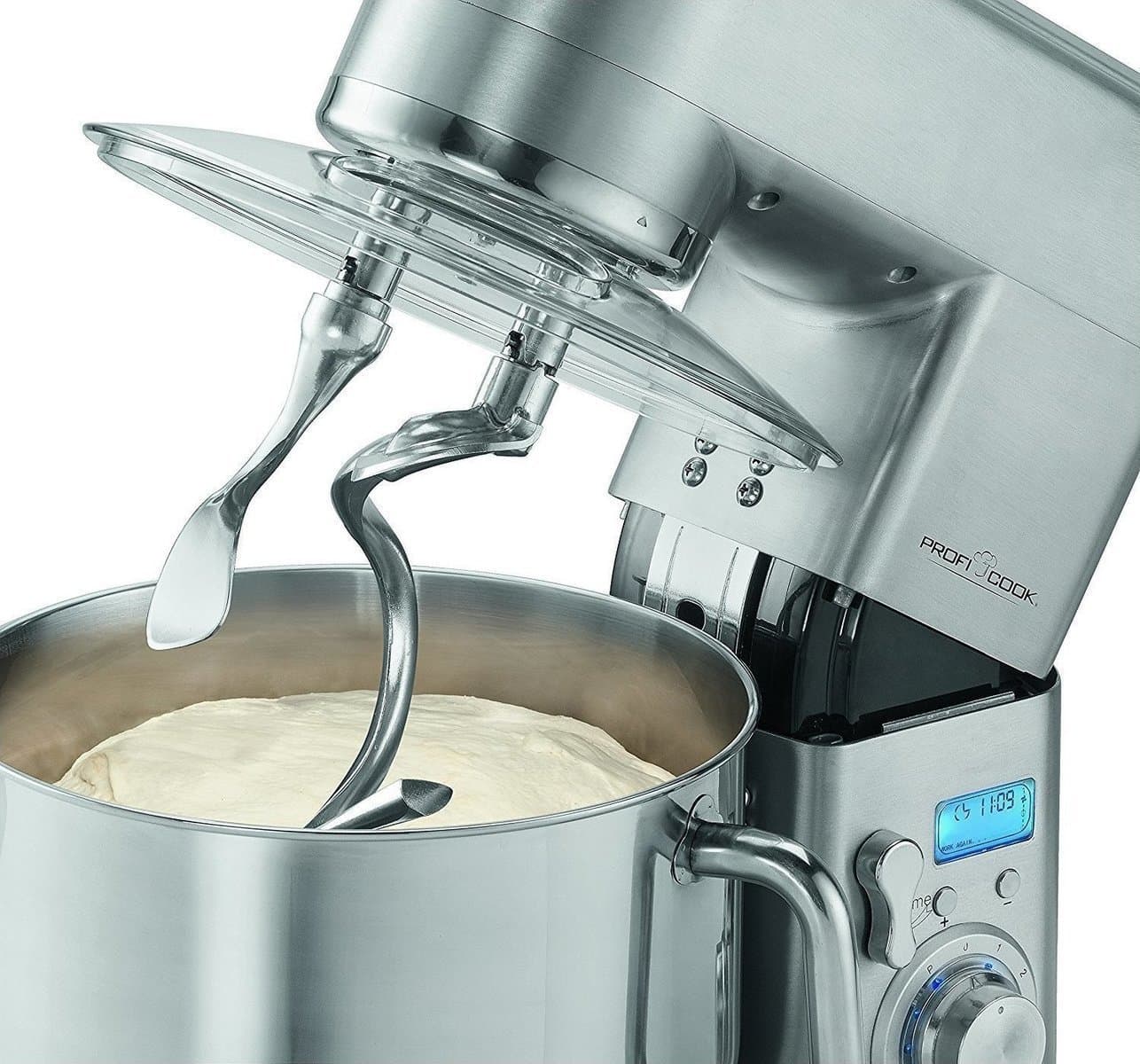 Profi Cook Κουζινομηχανή 1500W με Ανοξείδωτο Κάδο 10lt Inox KM 1096 3