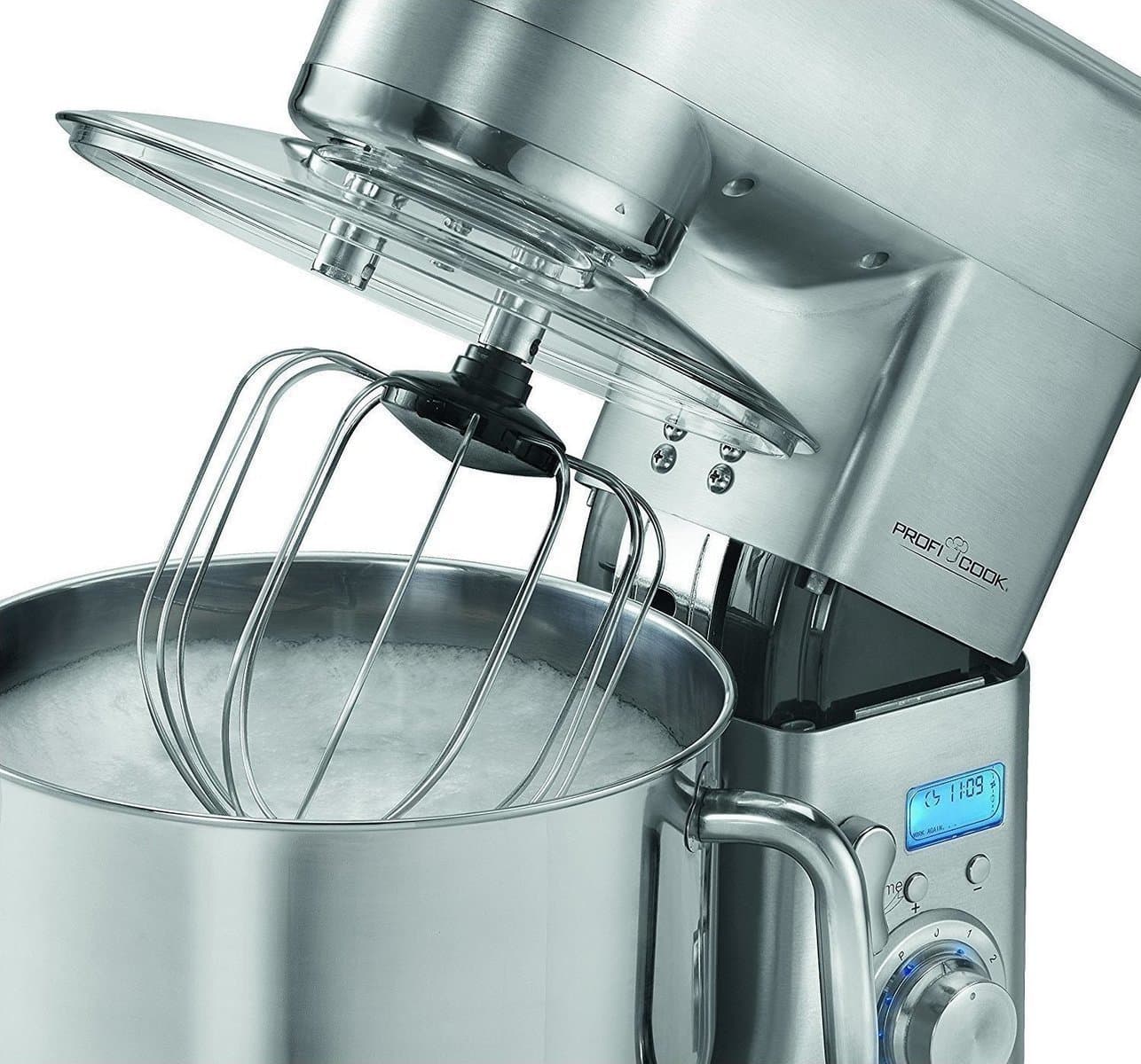 Profi Cook Κουζινομηχανή 1500W με Ανοξείδωτο Κάδο 10lt Inox KM 1096 5
