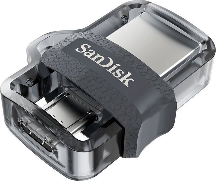 Sandisk Ultra Dual Drive M3.0 256GB USB 3.0 Stick με σύνδεση USB-A & micro USB-B Μαύρο 3