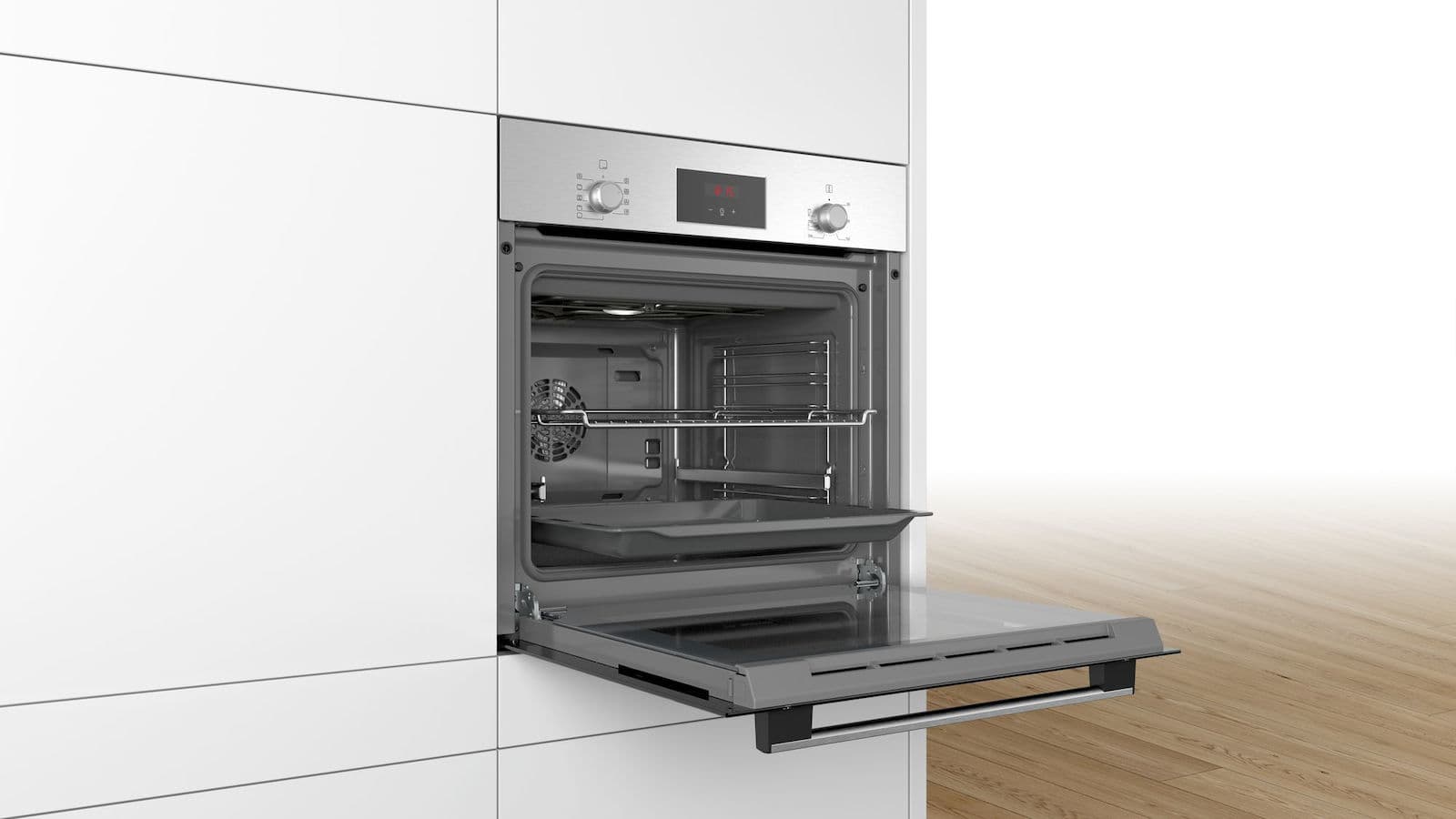 Bosch HBF114ES0 Φούρνος άνω Πάγκου 66lt Π59.4εκ. Inox 2