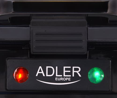 Adler AD3036 Βαφλιέρα για Τετράγωνες Βάφλες 4 Θέσεων 1500W 4