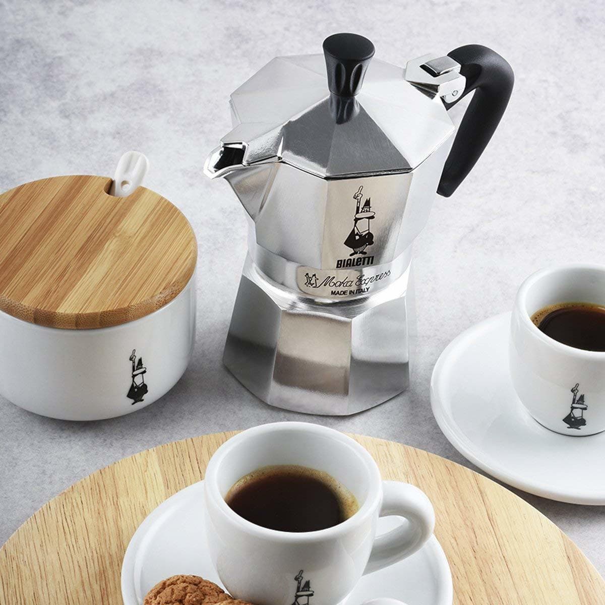 Bialetti Moka Express Μπρίκι Espresso 3cups Ασημί 0001162 3
