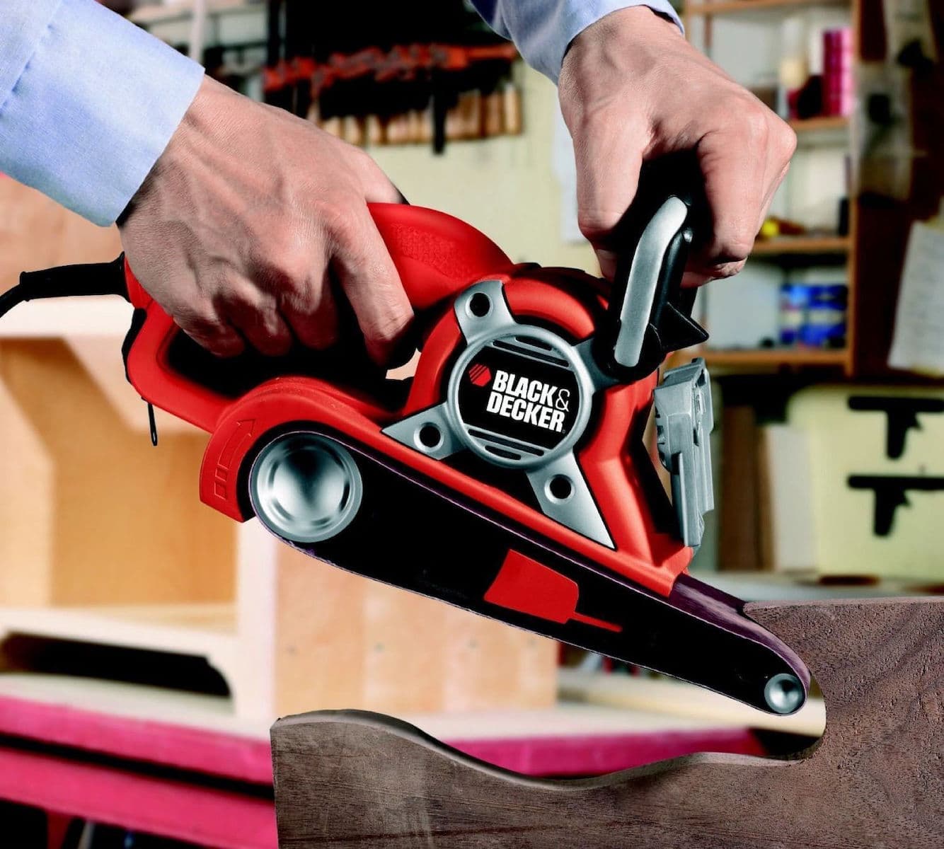 Black & Decker KA88 Ταινιολειαντήρας 720W με Σύστημα Αναρρόφησης 6