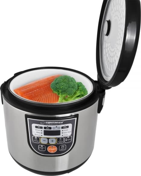 Esperanza EKG011 Πολυμάγειρας 860W με Χωρητικότητα 5lt Ασημί 3