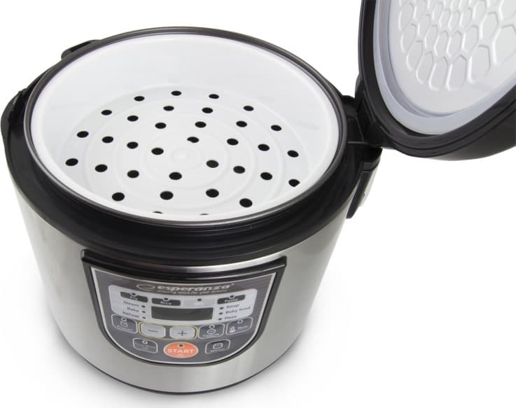 Esperanza EKG011 Πολυμάγειρας 860W με Χωρητικότητα 5lt Ασημί 5