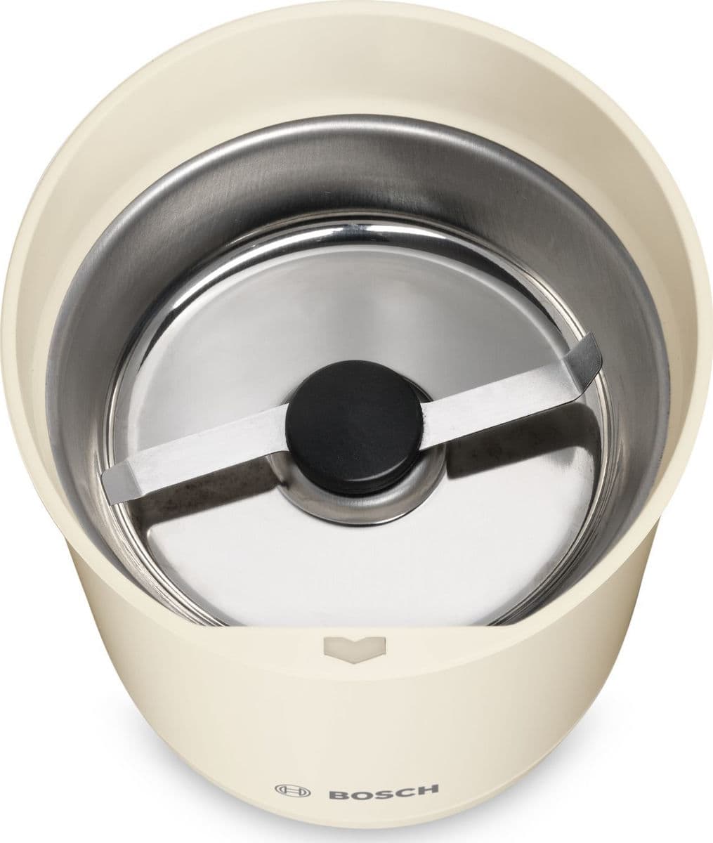 Bosch TSM6A017C Ηλεκτρικός Μύλος Καφέ 180W με Χωρητικότητα 75gr Μπεζ 4