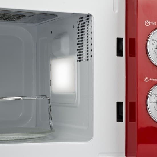 Girmi FM-2102 Φούρνος Μικροκυμάτων με Grill 20lt Κόκκινος 3