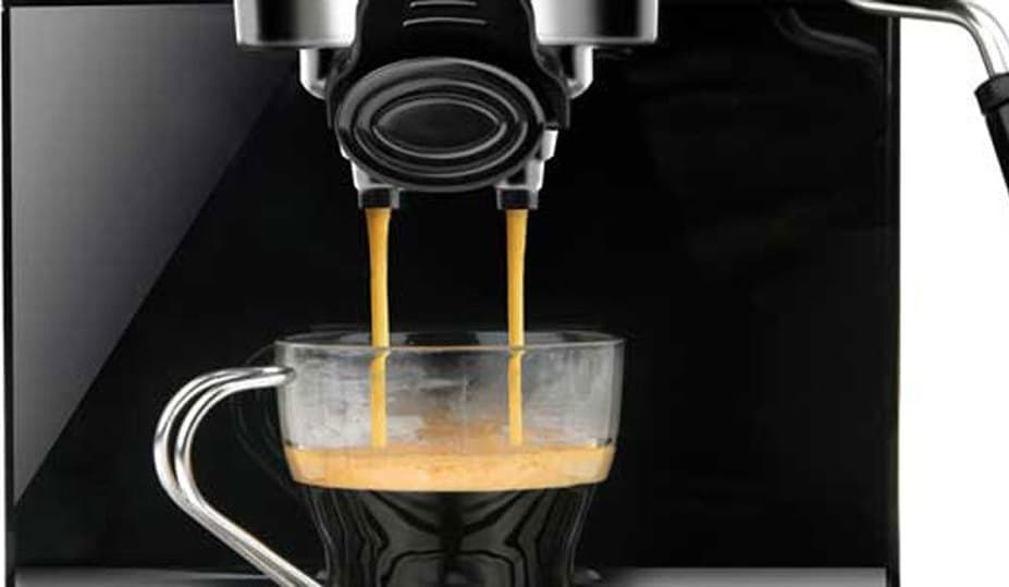 Black & Decker BXCO1200E Μηχανή Espresso 1200W Πίεσης 15bar Γκρι ES9200010B