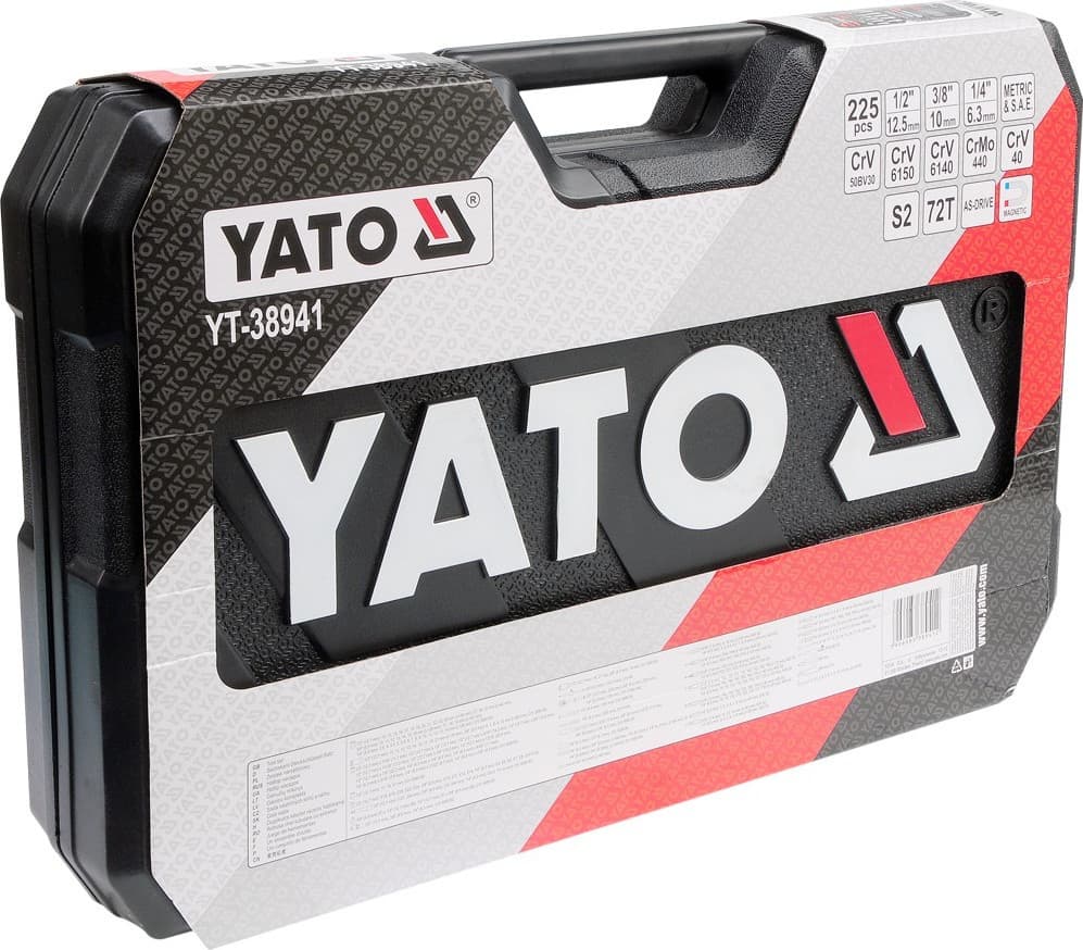 Yato YT-38941 Βαλίτσα με 225 Εργαλεία 4