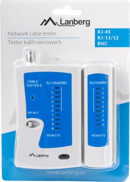 Lanberg NT-0401 Tester Καλωδίων Δικτύου 4