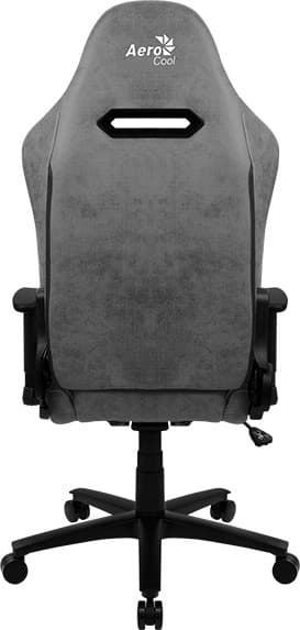 Aerocool Duke Υφασμάτινη Καρέκλα Gaming με Ρυθμιζόμενα Μπράτσα Ash Black 4