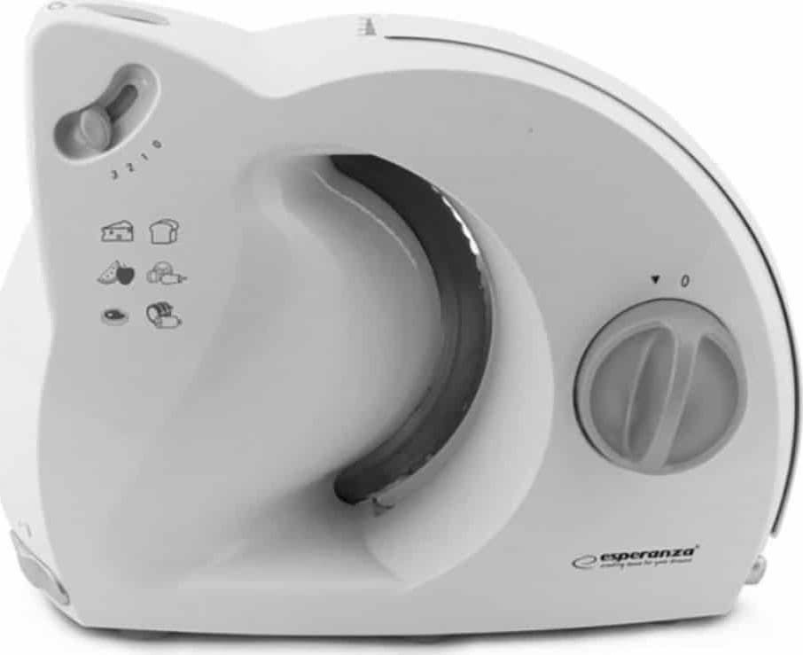 Esperanza Prosciutto EKM017W Κόφτης Αλλαντικών 150W Λευκός 4