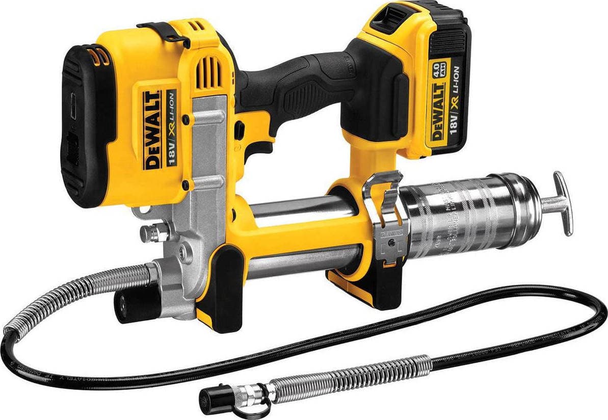DEWALT DCGG571M1 Ηλεκτρικό Πιστόλι Γράσου Μπαταρίας Λιθίου 20V 1x4Ah με Θήκη 2