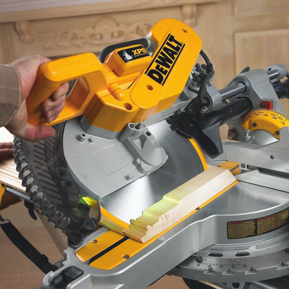 DEWALT DWS780 Φαλτσοπρίονο Ρεύματος 1675W Συρόμενο Διαμέτρου 305mm 5