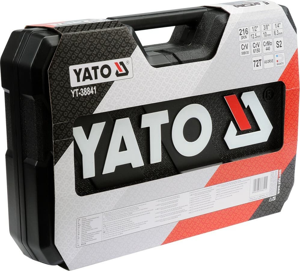 Yato YT-38841 Βαλίτσα με 216 Εργαλεία 6