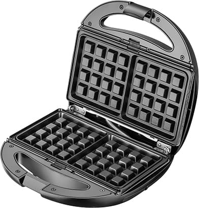 Adler Τοστιέρα με Αποσπώμενες Πλάκες για 2 Τοστ 1200W Inox AD 3040 6