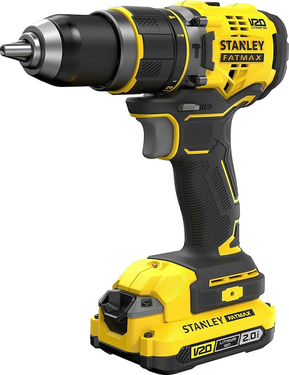 Stanley Fatmax Κρουστικό Δραπανοκατσάβιδο Μπαταρίας Brushless 18V 2x2Ah 2