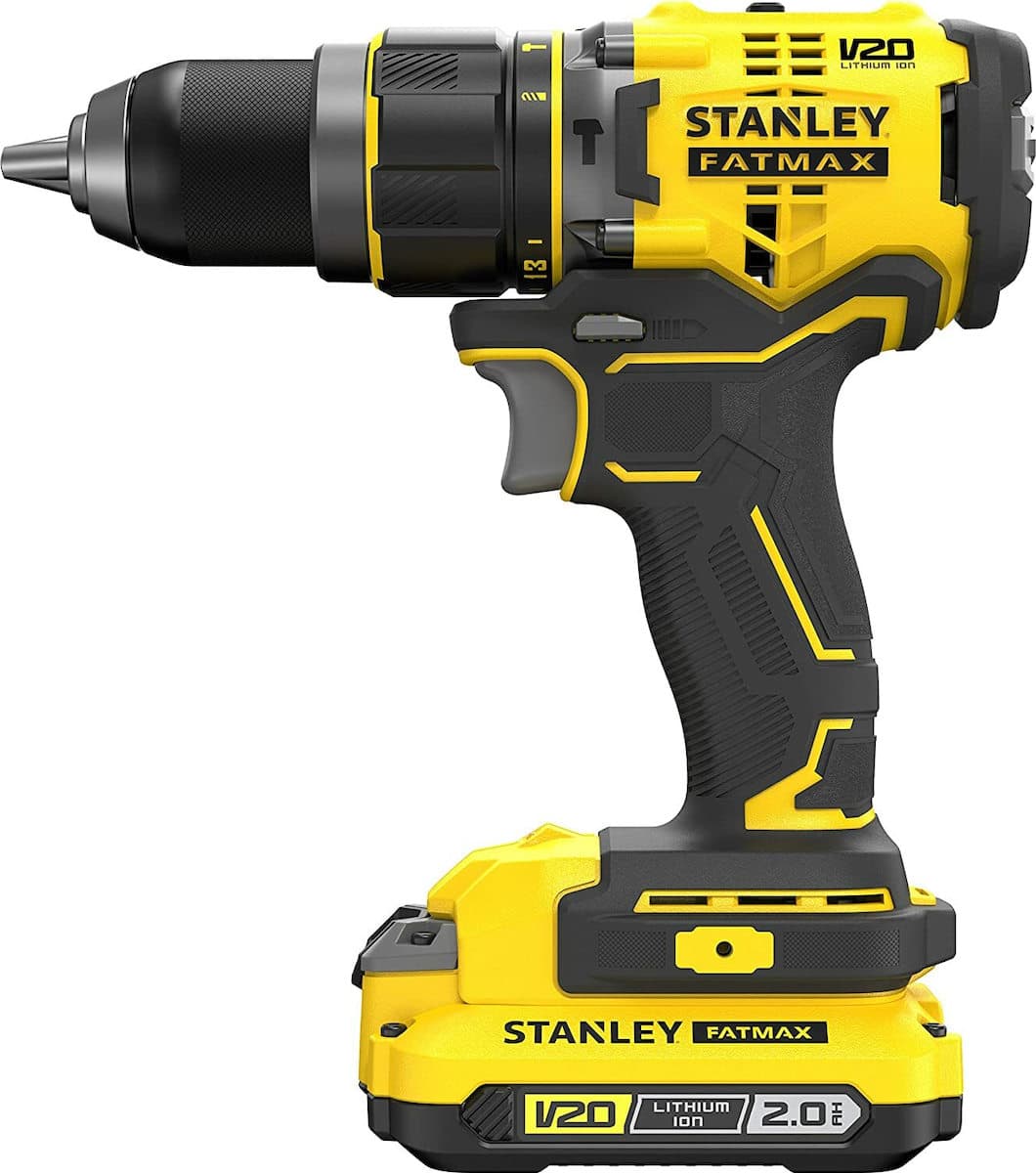Stanley Fatmax Κρουστικό Δραπανοκατσάβιδο Μπαταρίας Brushless 18V 2x2Ah 3