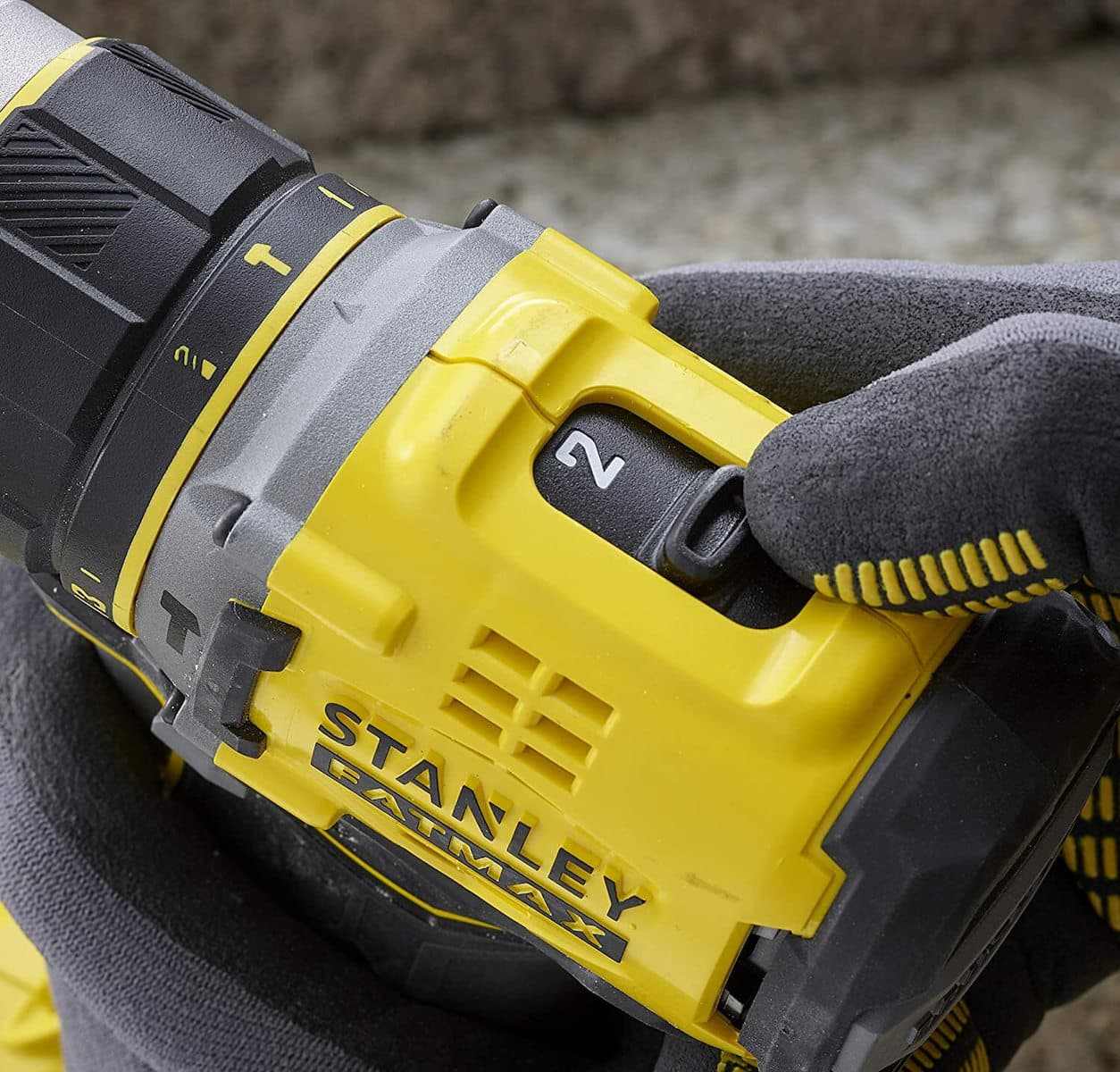 Stanley Fatmax Κρουστικό Δραπανοκατσάβιδο Μπαταρίας Brushless 18V 2x2Ah 7