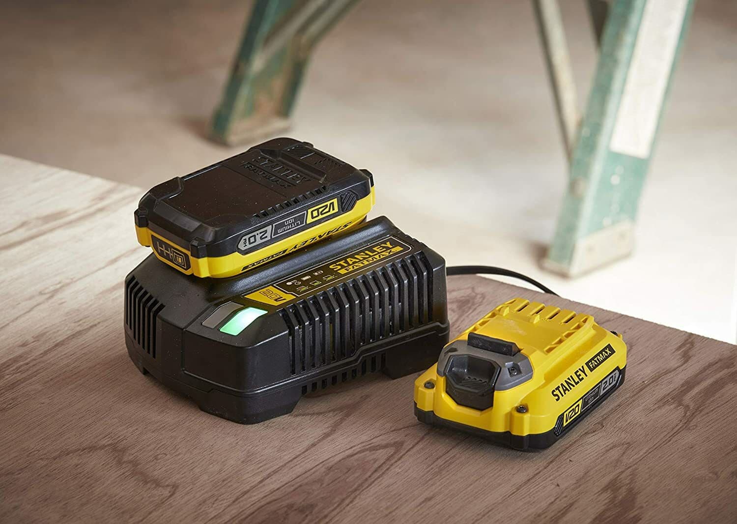 Stanley Fatmax Κρουστικό Δραπανοκατσάβιδο Μπαταρίας Brushless 18V 2x2Ah 12