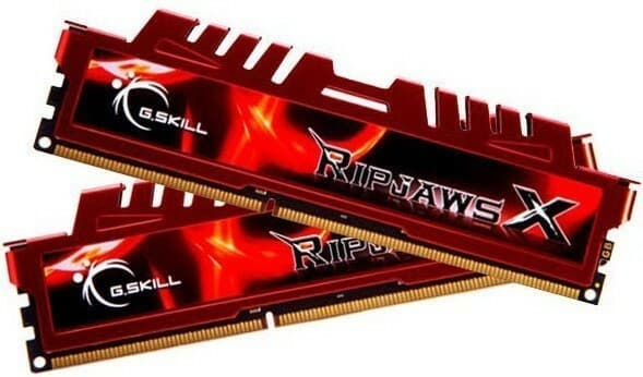 G.Skill RipjawsX DDR3 16GB RAM με 2x8GB Modules και Ταχύτητα 1600 για Desktop F3-12800CL10D-16GBXL 3