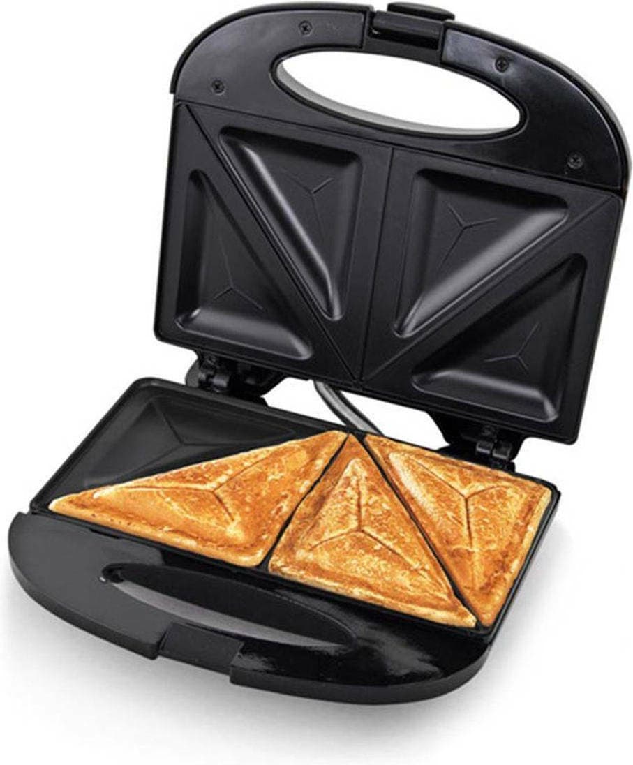 Esperanza Titanum Casserole Τοστιέρα για 2 Τοστ 750W Μαύρη 3