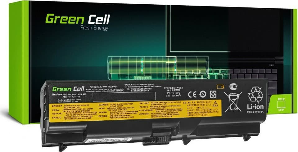 Green Cell Συμβατή Μπαταρία για Lenovo ThinkPad LE05 με 4400mAh (LE05)