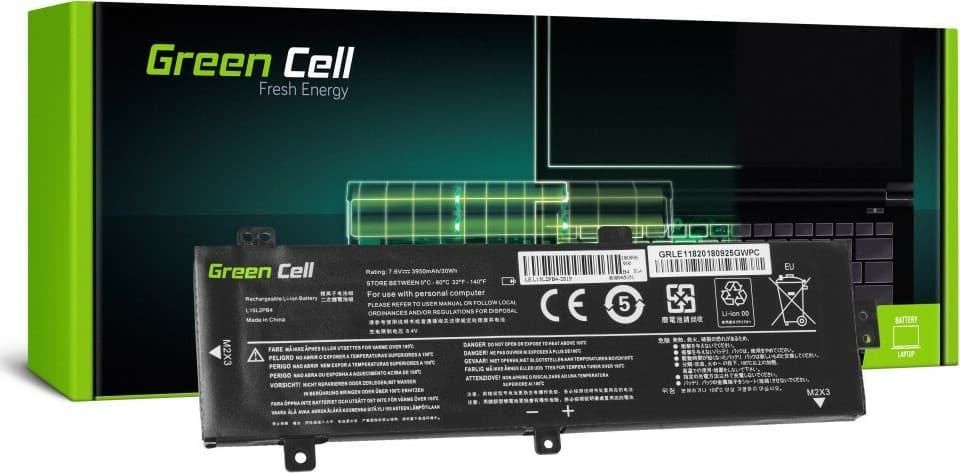 Green Cell Συμβατή Μπαταρία για Lenovo IdeaPad 310-15IAP/310-15IKB/310-15ISK/510-15IKB με 3950mAh (LE118) 2
