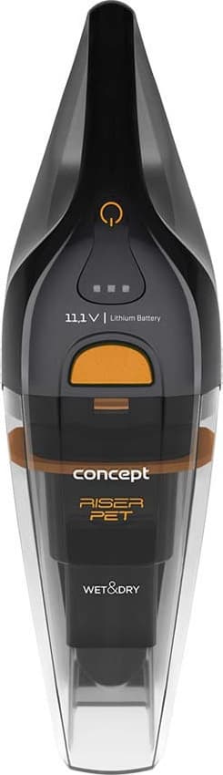Concept VP4351 Επαναφορτιζόμενο Σκουπάκι Χειρός 11.1V Μαύρο 4