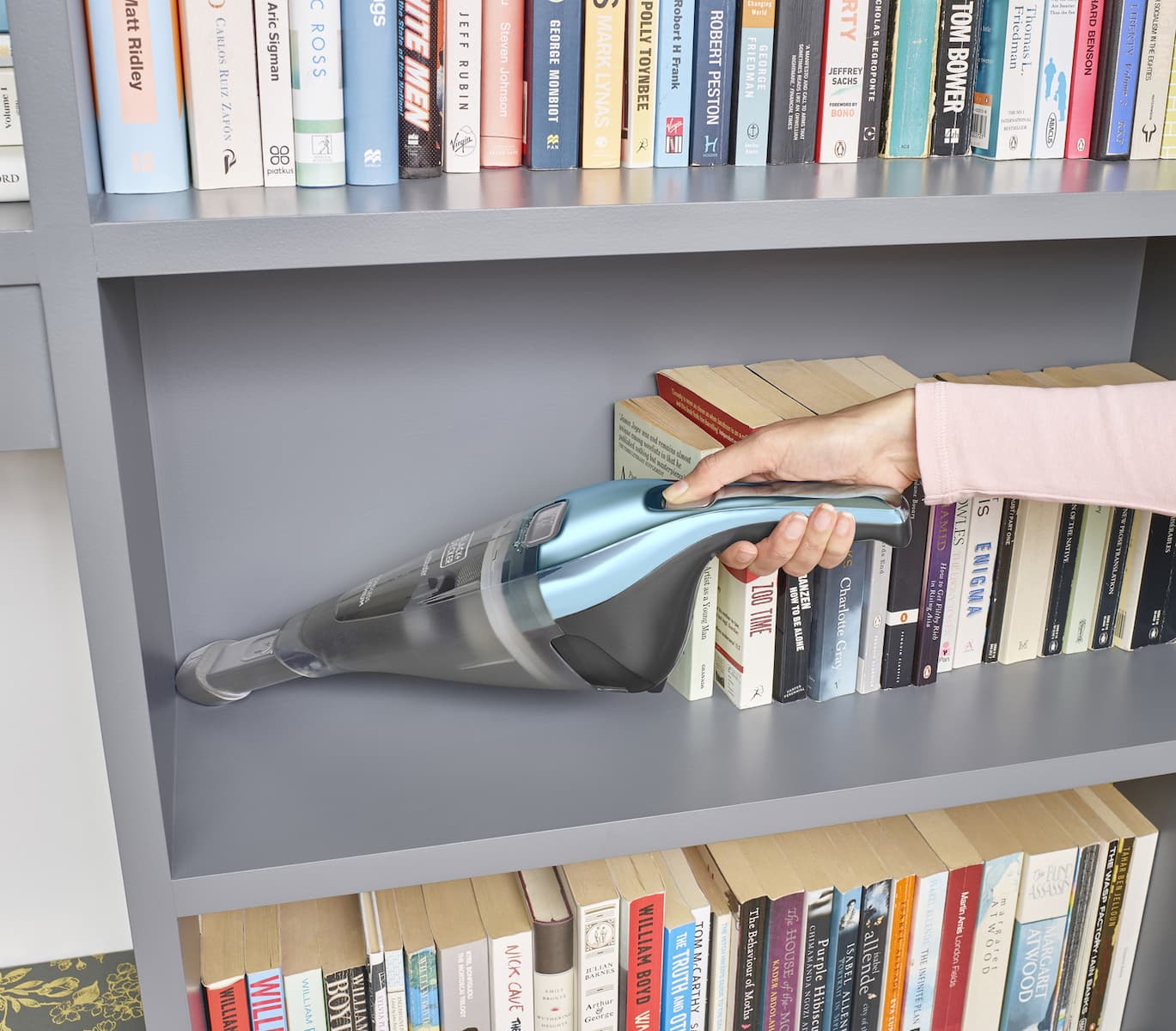Black & Decker NVC220WBC Επαναφορτιζόμενο Σκουπάκι Χειρός 7.2V Μπλε 3