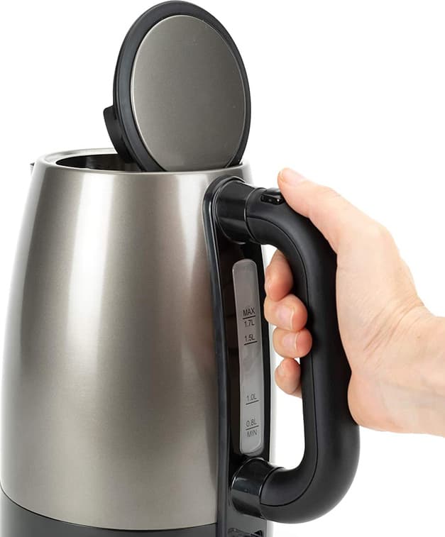 Black & Decker BXKE2201E Βραστήρας 1.7lt 2200W Ασημί 2