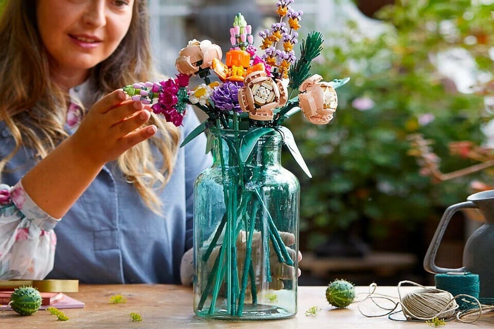LEGO Botanical Collection Flower Bouquet Artificial Flowers για 18+ Ετών 756τμχ 10280 9