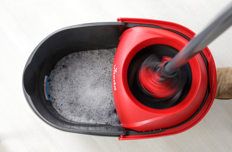 Vileda Ultramat Turbo Xl Mop Dry&wet Παρκετέζα με Μικροίνες 163427 8