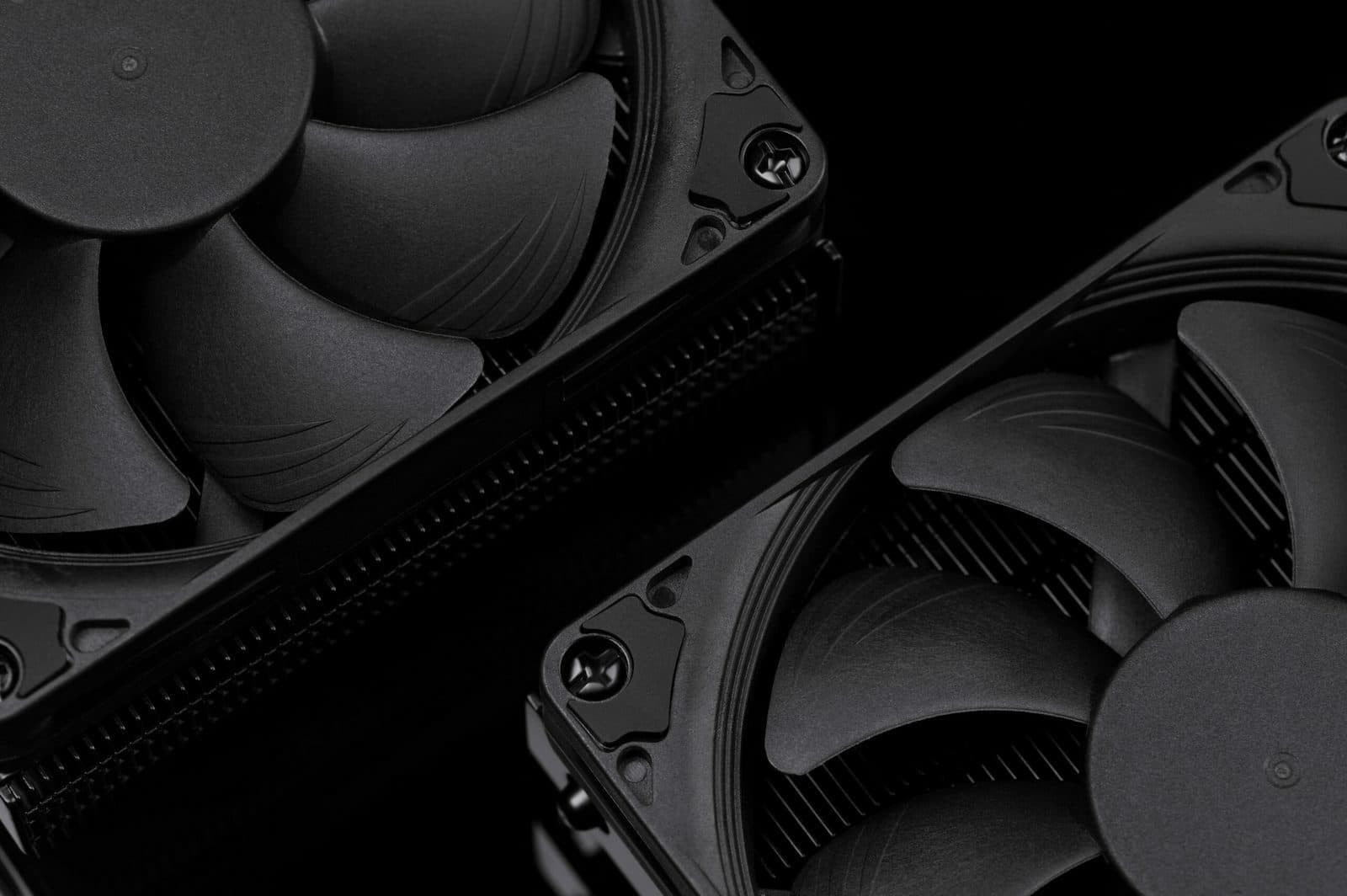 Noctua NH-L9i chromax.black Ψύκτρα Επεξεργαστή για Socket 115x/1200/AM5 6