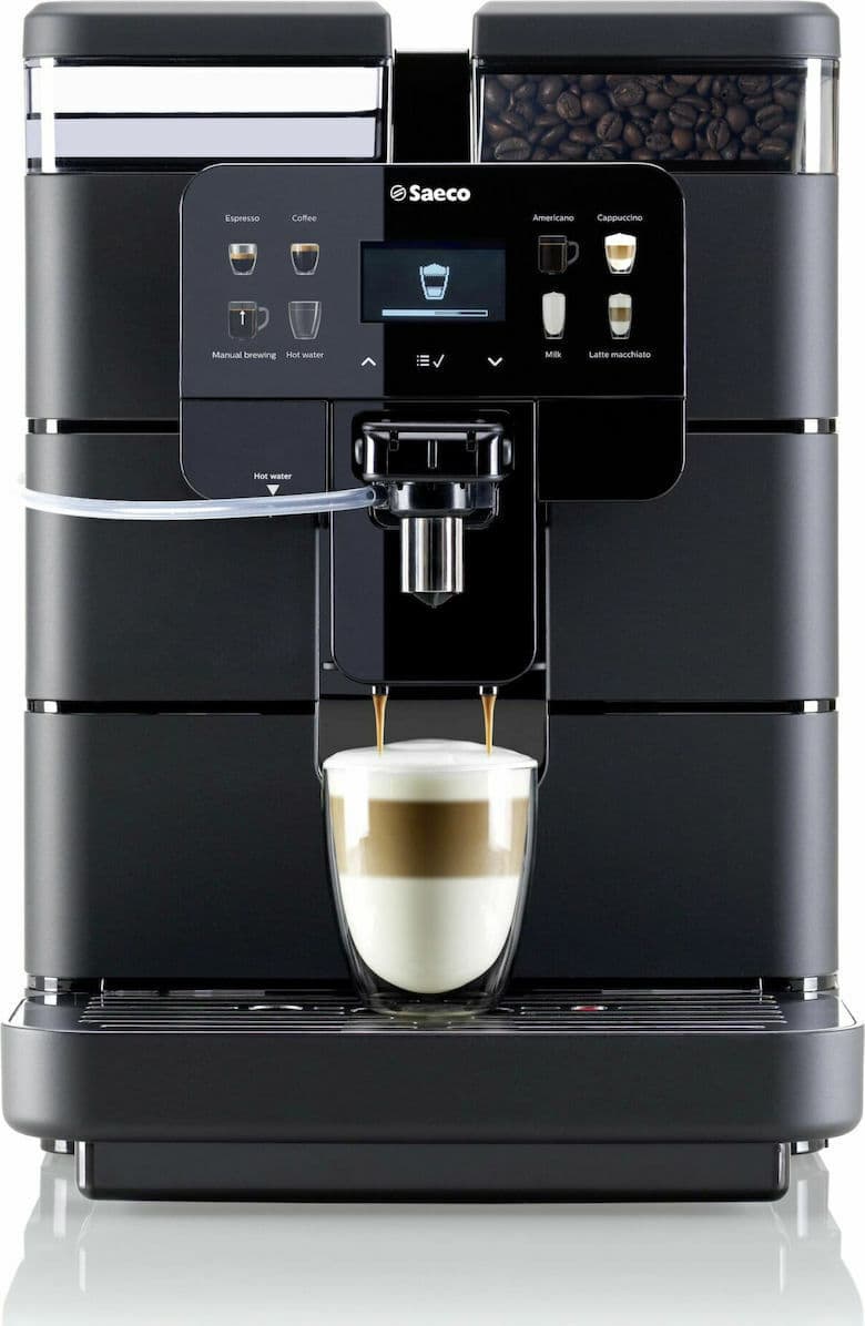 Saeco Royal OTC Αυτόματη Μηχανή Espresso 1400W Πίεσης 15bar με Μύλο Άλεσης Μαύρη 3
