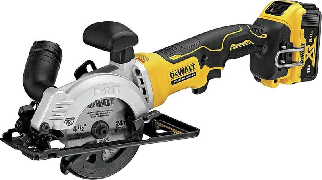 DEWALT DCS571NT Δισκοπρίονο Brushless 18V Solo με Σύστημα Αναρρόφησης 2