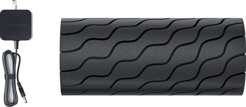 Therabody Wave Roller Κύλινδρος Μασάζ Μαύρος 30cm 4
