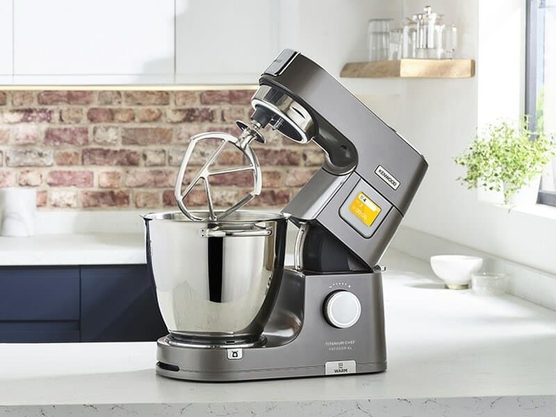 Kenwood Titanium Chef Patissier XL Κουζινομηχανή 1400W με Ανοξείδωτο Κάδο 7lt Γκρι 5
