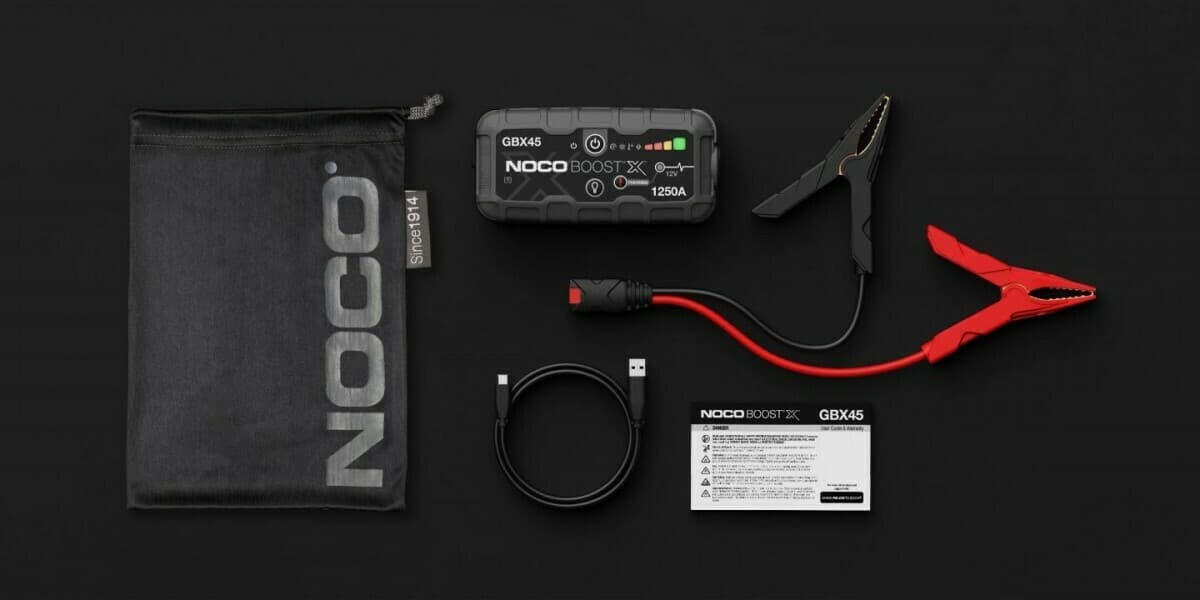 Noco Boost X GBX45 Φορητός Εκκινητής Μπαταρίας Αυτοκινήτου & Μοτοσυκλέτας 1250A με Power Bank / USB / Φακό 12V GBX45