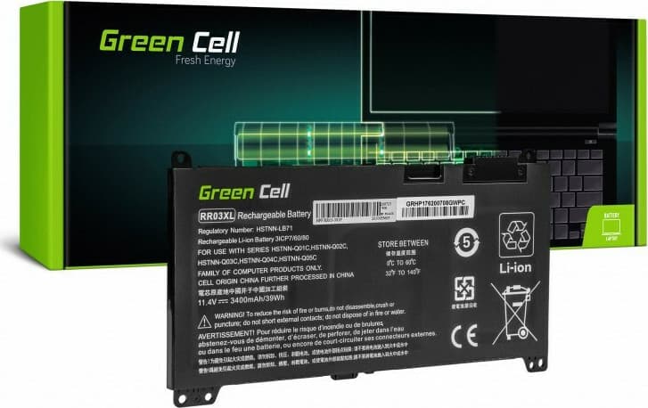 Green Cell Συμβατή Μπαταρία για HP ProBook 430 G4/G5/440 G4/G5/450 G4G5/455 G4G5/470 G4G5 με 3400mAh (HP183) 2
