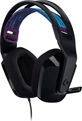 Logitech G335 Over Ear Gaming Headset με σύνδεση 3.5mm 3