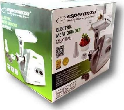 Esperanza EKM012E Μηχανή Άλεσης Κιμά 600W Λευκή 3