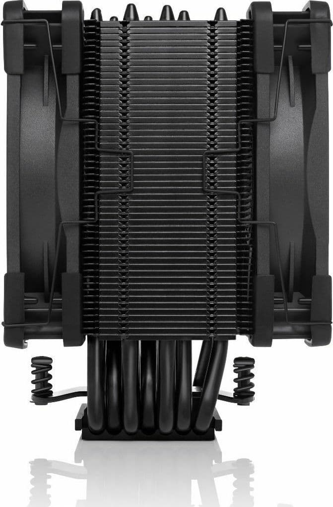 Noctua NH-U12A chromax.black Ψύκτρα Επεξεργαστή Διπλού Ανεμιστήρα για Socket AM4/AM5/1200/115x/1700 3