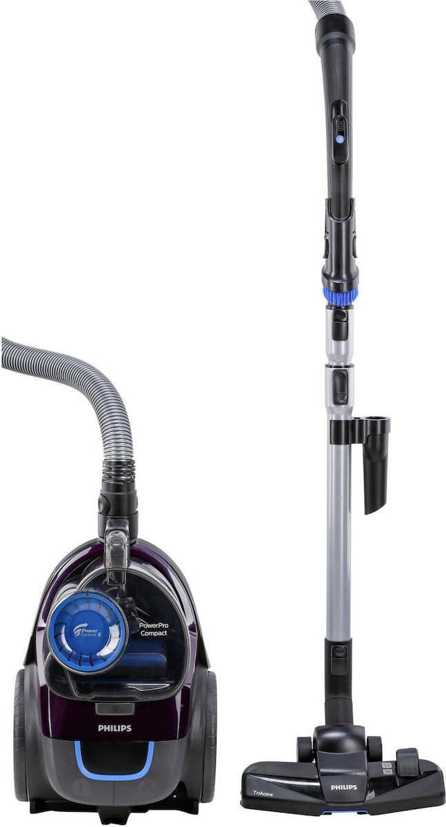 Philips Powerpro Compact Ηλεκτρική Σκούπα 900W με Κάδο 1.5lt Μωβ 8