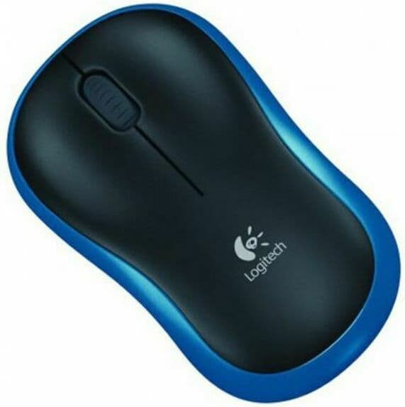Logitech M185 Ασύρματο Mini Ποντίκι Μπλε 4