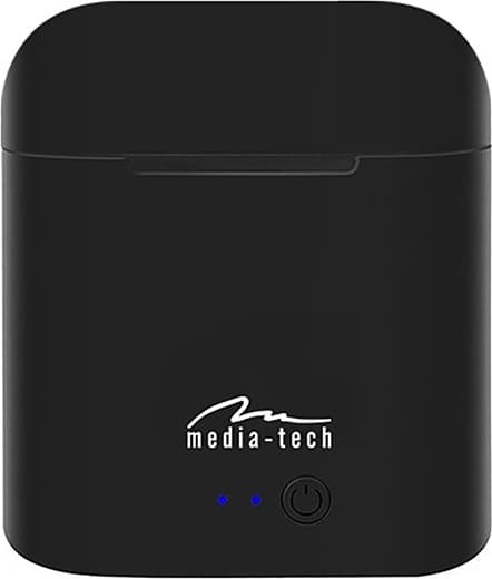 Media-Tech MT3589 Earbud Bluetooth Handsfree Ακουστικά με Θήκη Φόρτισης Μαύρα 7