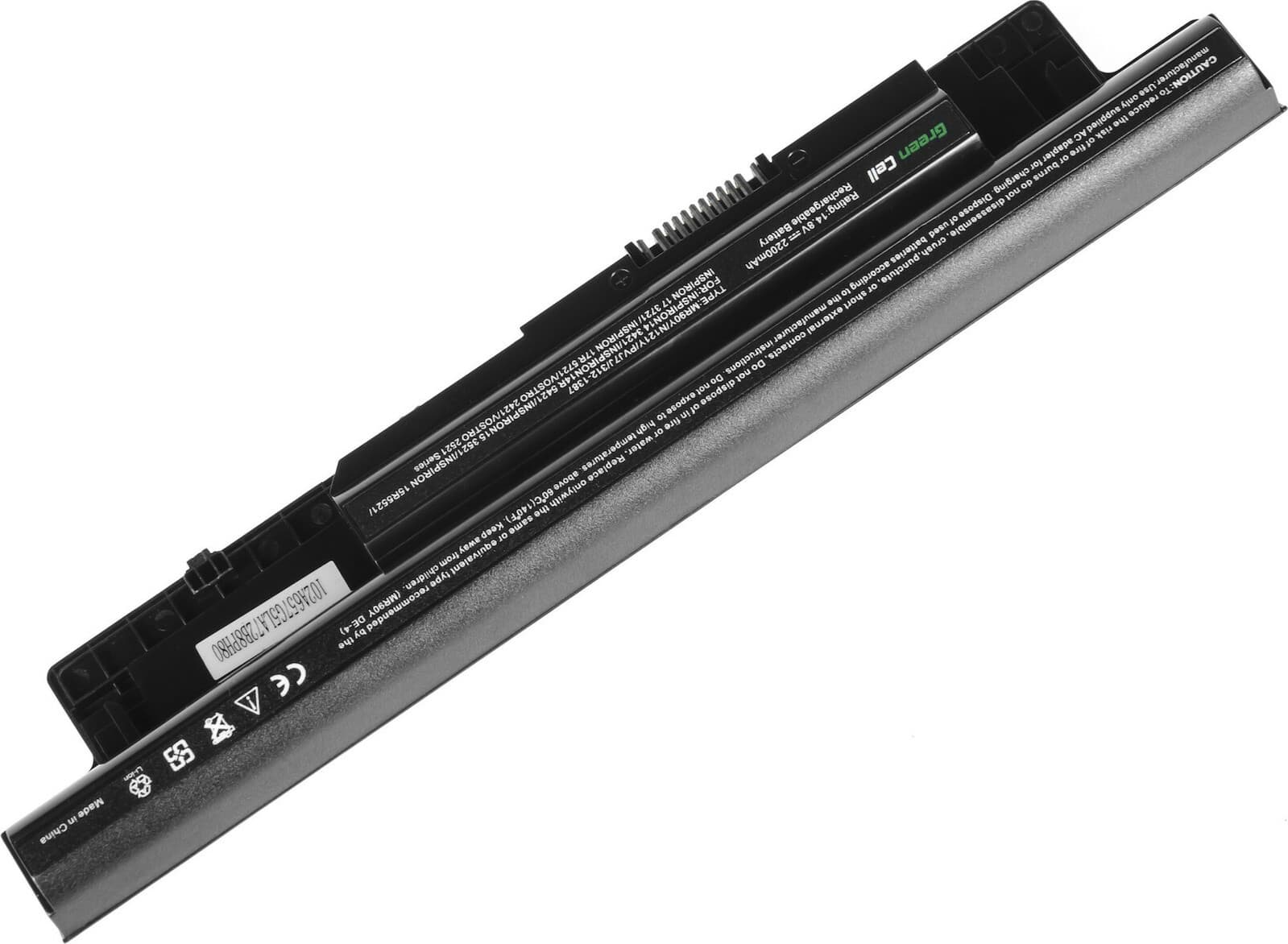 Green Cell Συμβατή Μπαταρία για Dell Inspiron 14 3000/15 3000/5521/5537 με 2200mAh (DE109) 3