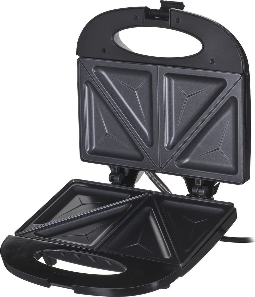 Esperanza Titanum Casserole Τοστιέρα για 2 Τοστ 750W Μαύρη 4